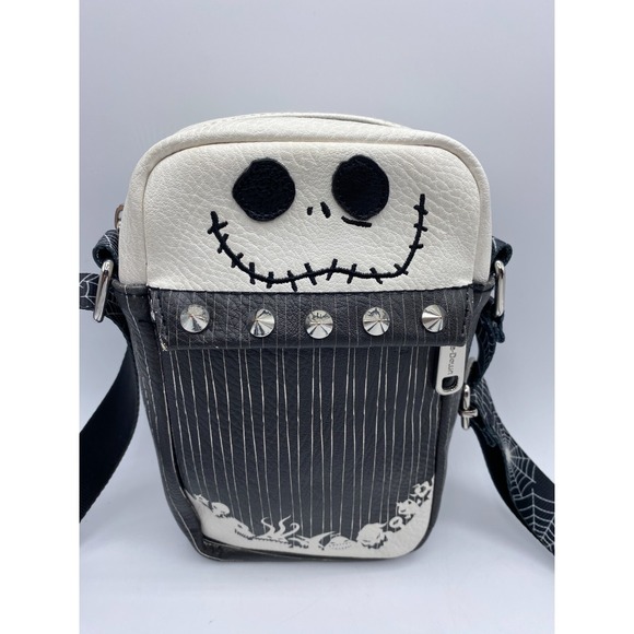 DISNEY Buckle-Down Nightmare Before Christmas JACK SKELLINGTON Crossbody Bag - Picture 2 of 16